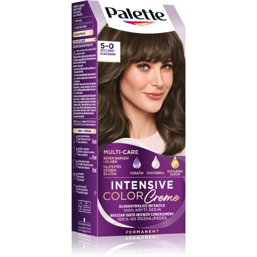 Palette Intensive Color Creme tinte permanente para cabello tono 5-0 N4 Light Brown 1 ud - Schwarzkopf - Modalova