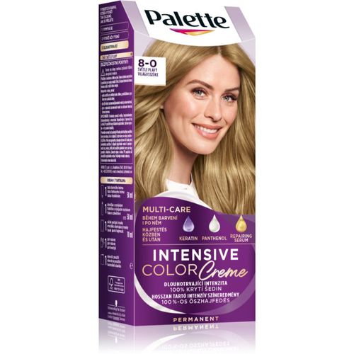 Palette Intensive Color Creme Permanent-Haarfarbe Farbton 8-0 N7 Light Blonde 1 St - Schwarzkopf - Modalova