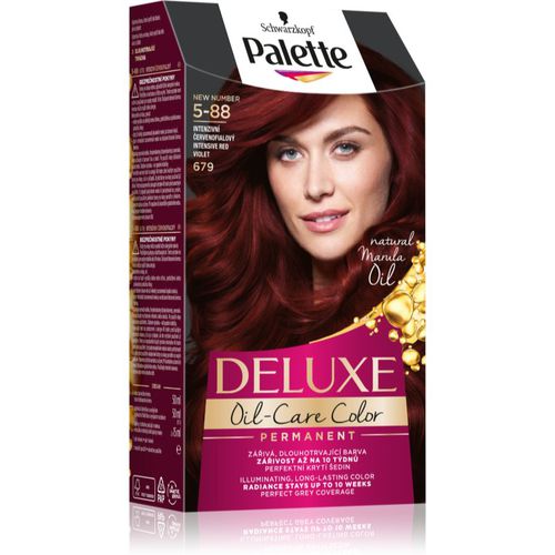 Palette Deluxe Permanent-Haarfarbe Farbton 5-88 679 Intensive Red Violet 1 St - Schwarzkopf - Modalova