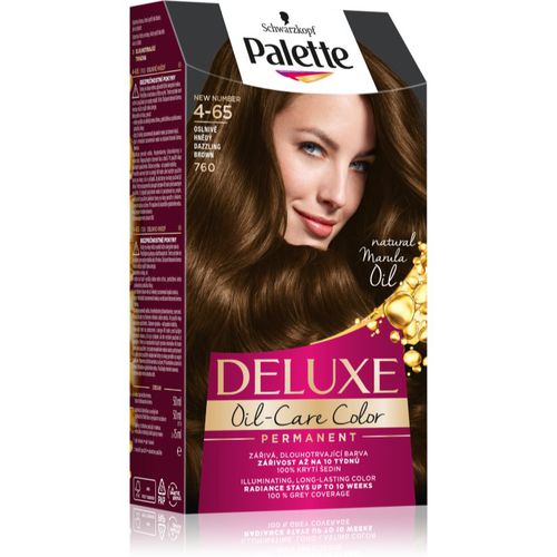 Palette Deluxe Permanent-Haarfarbe Farbton 4-65 Dazzling Brown 1 St - Schwarzkopf - Modalova