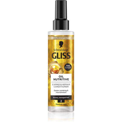 Gliss Oil Nutritive regenerierender Balsam für unnachgiebige und strapaziertes Haar 200 ml - Schwarzkopf - Modalova