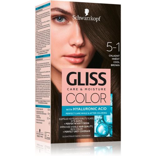 Gliss Color tinta permanente per capelli colore 5-1 Cool Brown - Schwarzkopf - Modalova