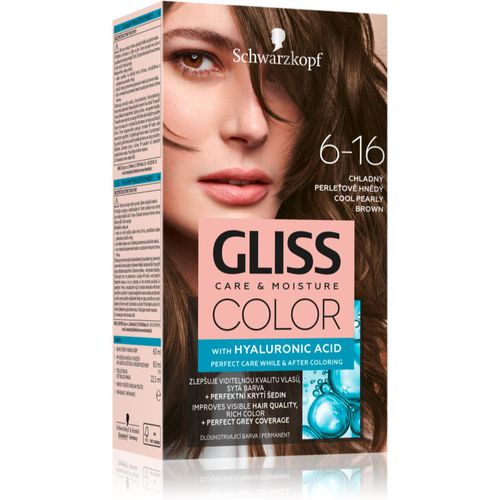 Gliss Color tinta permanente per capelli colore 6-16 Cool Pearly Brown - Schwarzkopf - Modalova