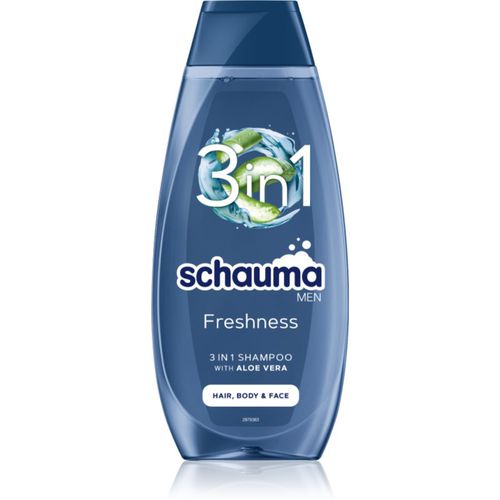 Schauma MEN champú refrescante para cara, cuerpo y cabello 400 ml - Schwarzkopf - Modalova