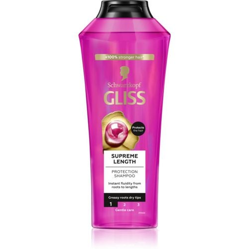 Gliss Supreme Length shampoo protettivo per capelli lunghi 400 ml - Schwarzkopf - Modalova