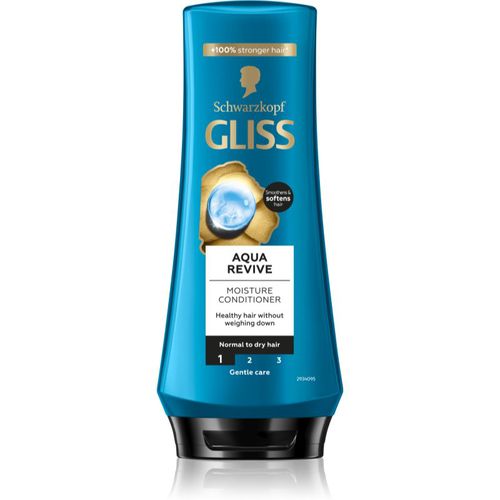 Gliss Aqua Revive bálsamo para cabello para cabello normal y seco 200 ml - Schwarzkopf - Modalova