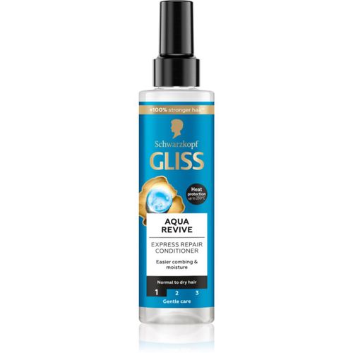 Gliss Aqua Revive acondicionador en spray sin enjuague para cabello normal y seco 200 ml - Schwarzkopf - Modalova