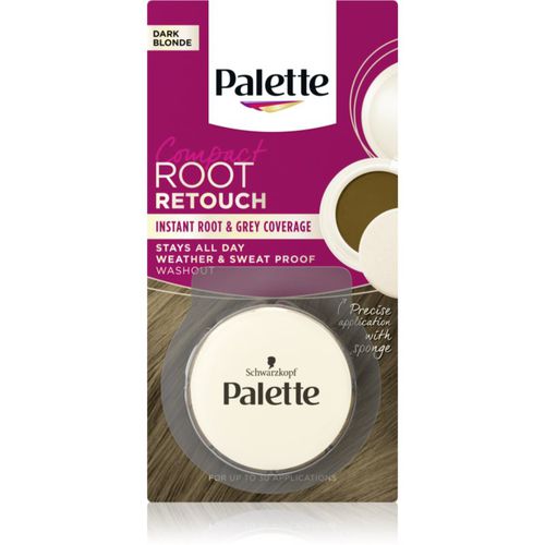 Palette Compact Root Retouch Haarfärbestift für Ansätze und graues Haar mit Pudereffekt Farbton Dark Blonde 3 g - Schwarzkopf - Modalova