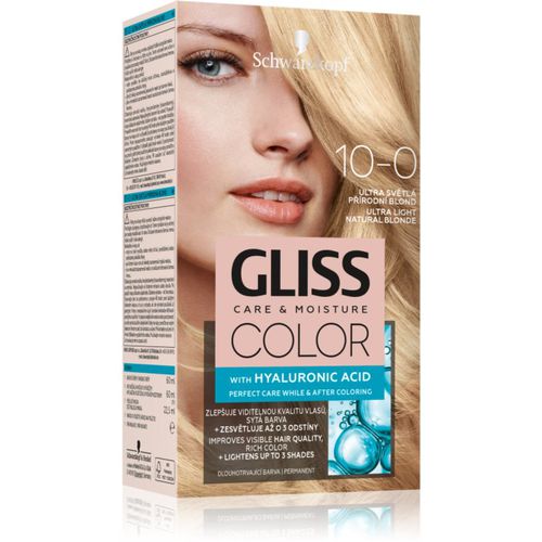 Gliss Color tinta permanente per capelli colore 10-0 Ultra Light Natural Blonde 2x60 ml - Schwarzkopf - Modalova