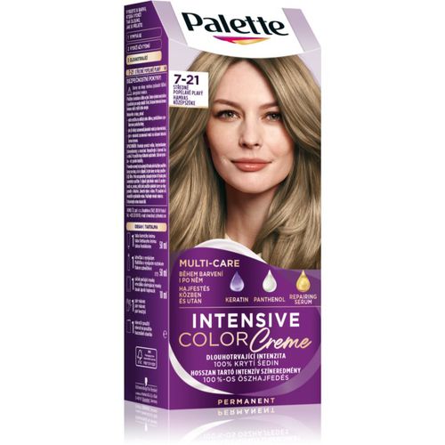 Palette Intensive Color Creme Permanent-Haarfarbe Farbton Medium Ash Blonde 7-21 1 St - Schwarzkopf - Modalova