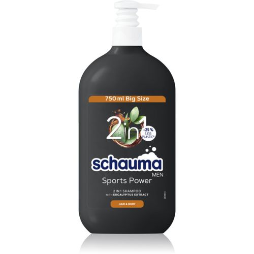 Schauma MEN gel de ducha y champú 2en1 para hombre Sports Power 750 ml - Schwarzkopf - Modalova