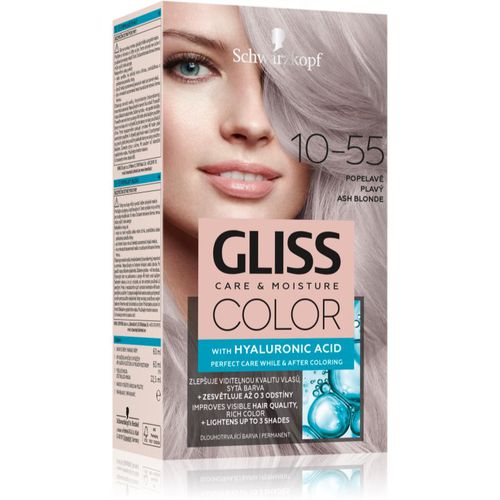 Gliss Color Permanent-Haarfarbe Farbton 10-55 Ash Blond - Schwarzkopf - Modalova