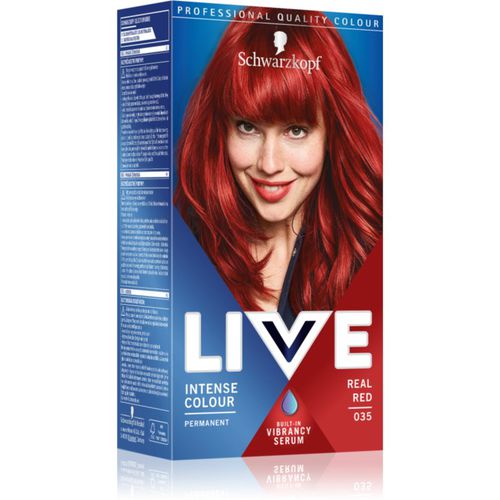 LIVE Intense Colour Permanent-Haarfarbe Farbton 035 Real Red - Schwarzkopf - Modalova