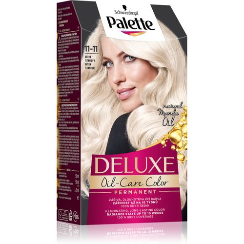 Palette Deluxe tinta permanente per capelli colore 11-11 Ultra Titanium 1 pz - Schwarzkopf - Modalova