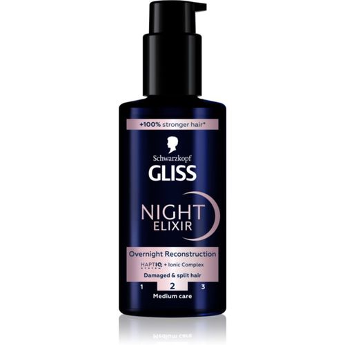 Gliss Night Elixir elixir sin aclarado para las puntas abiertas 100 ml - Schwarzkopf - Modalova