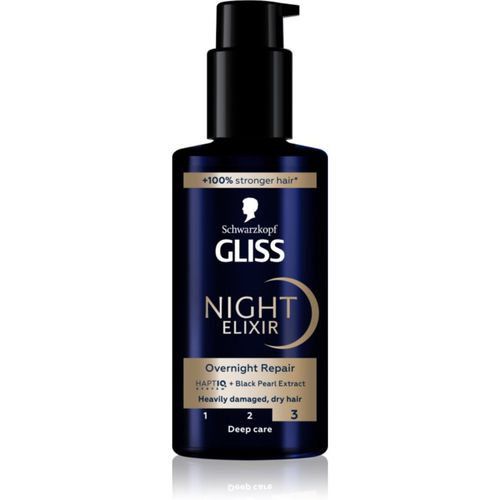 Gliss Night Elixir abspülfreise Elixier für beschädigtes Haar 100 ml - Schwarzkopf - Modalova