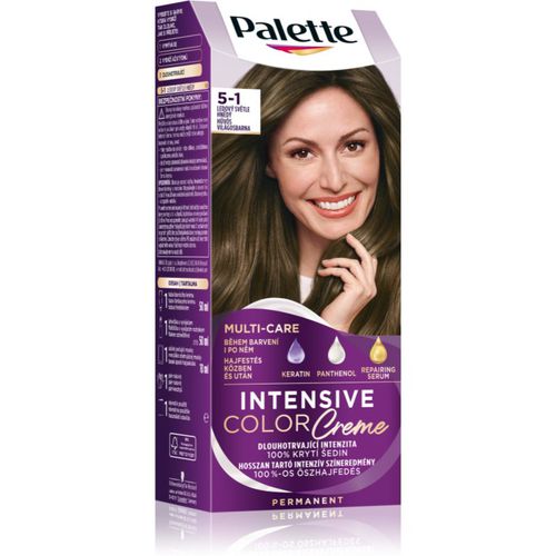 Palette Intensive Color Creme tinte permanente para cabello tono 5-1 Cool Light Brown 1 ud - Schwarzkopf - Modalova