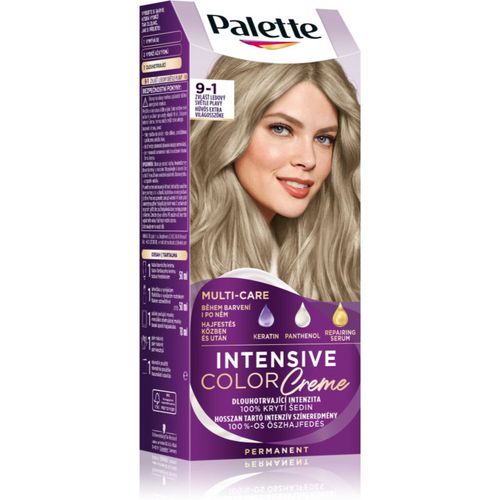 Palette Intensive Color Creme Permanent-Haarfarbe Farbton 9-1 Cool Extra Light Blonde 1 St - Schwarzkopf - Modalova