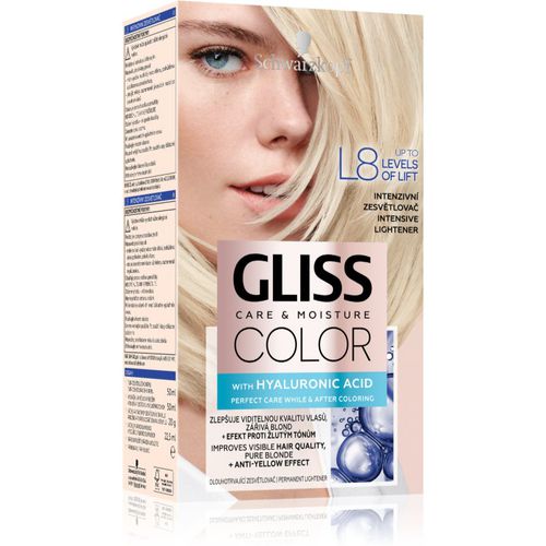 Gliss Color Permanent-Haarfarbe Farbton L8 Intensive Lightener 1 St - Schwarzkopf - Modalova