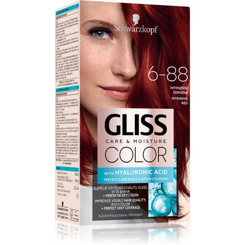 Gliss Color Permanent-Haarfarbe Farbton 6-88 Intensive Red 1 St - Schwarzkopf - Modalova