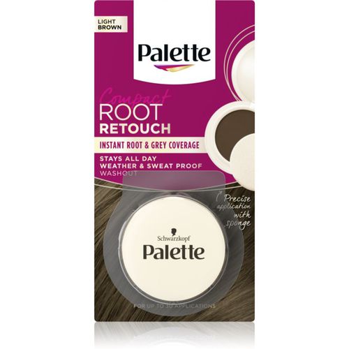 Palette Compact Root Retouch Haarfärbestift für Ansätze und graues Haar mit Pudereffekt Farbton Light Brown 3 g - Schwarzkopf - Modalova