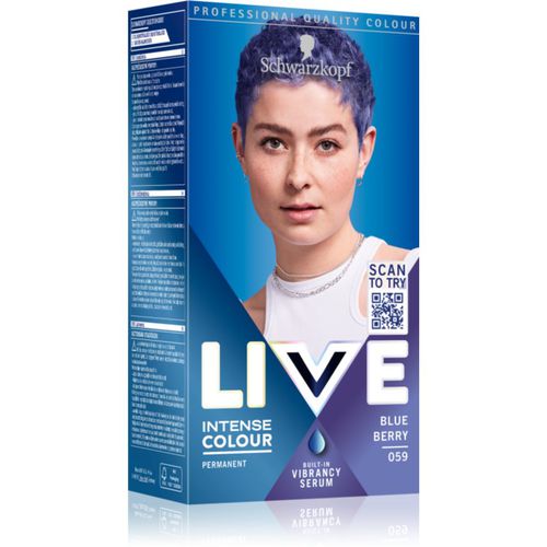 LIVE Intense Colour Permanent-Haarfarbe Farbton 059 Blue Berry 1 St - Schwarzkopf - Modalova