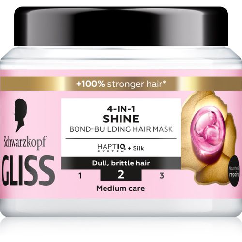 Gliss Liquid Silk mascarilla para fortalecimiento y brillo de cabello 400 ml - Schwarzkopf - Modalova