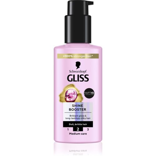 Gliss Liquid Silk sérum sin aclarado para fortalecimiento y brillo de cabello Shine Booster 100 ml - Schwarzkopf - Modalova