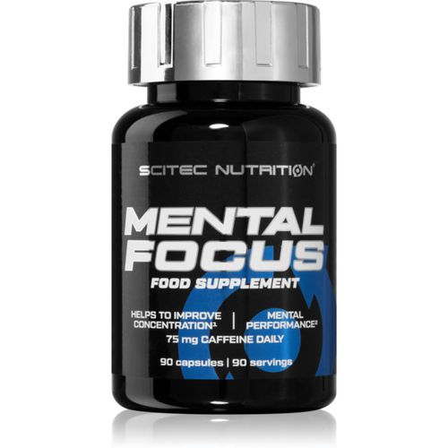 Mental Focus Förderung der Konzentration und der geistigen Leistungsfähigkeit 90 KAP - Scitec Nutrition - Modalova