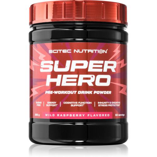 Superhero Förderung der sportlichen Leistung mit Koffein Geschmack Wild Raspberry 285 g - Scitec Nutrition - Modalova