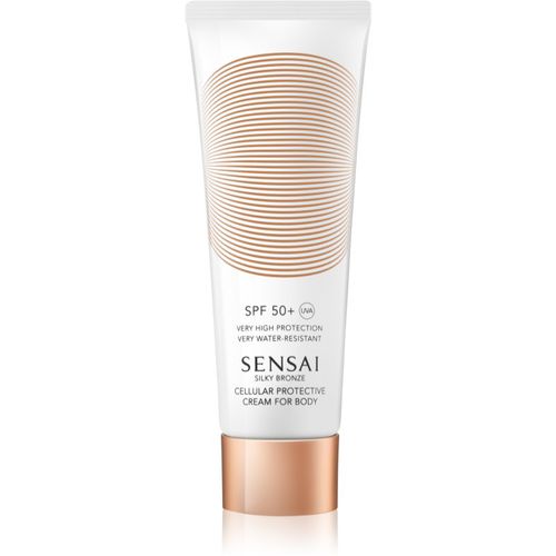 Silky Bronze Cellular Protective Cream For Body SPF 30 Bräunungscreme gegen Hautalterung SPF 30 150 ml - Sensai - Modalova