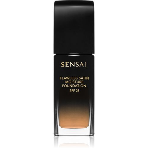 Flawless Satin Moisture Foundation Flüssiges Make-Up SPF 25 Farbton 203 Neutral Beige 30 ml - Sensai - Modalova