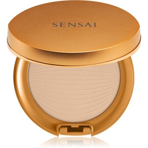 Silky Bronze Natural Veil Compact maquillaje compacto en polvo para iluminar y alisar la piel tono SC01 Light 8,5 g - Sensai - Modalova