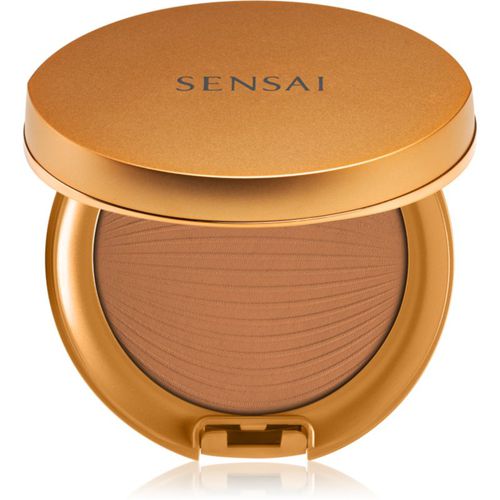 Silky Bronze Natural Veil Compact maquillaje compacto en polvo para iluminar y alisar la piel tono SC04 Dark 8,5 g - Sensai - Modalova