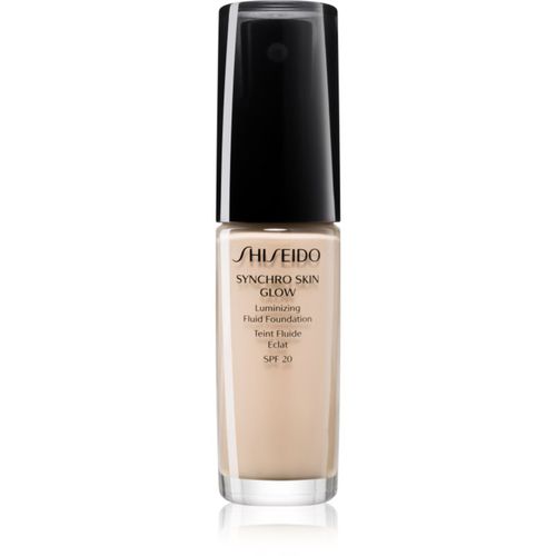 Synchro Skin Glow Luminizing Fluid Foundation fondotinta illuminante SPF 20 colore Neutral 1 30 ml - Shiseido - Modalova