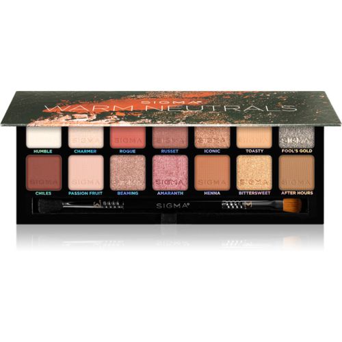 Warm Neutrals Eyeshadow Palette Lidschatten-Palette 25.5 g - Sigma Beauty - Modalova