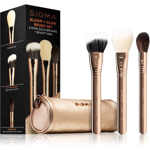 Brush Set Bloom + Glow Pinselset mit Etui - Sigma Beauty - Modalova