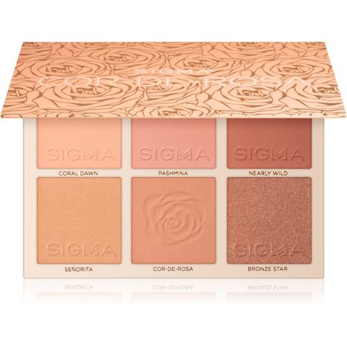 Cor-de-Rosa Blush Palette paleta de coloretes 25,05 g - Sigma Beauty - Modalova