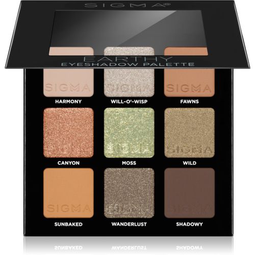 Party on The Go paleta de sombras de ojos tono Earthy 9 g - Sigma Beauty - Modalova