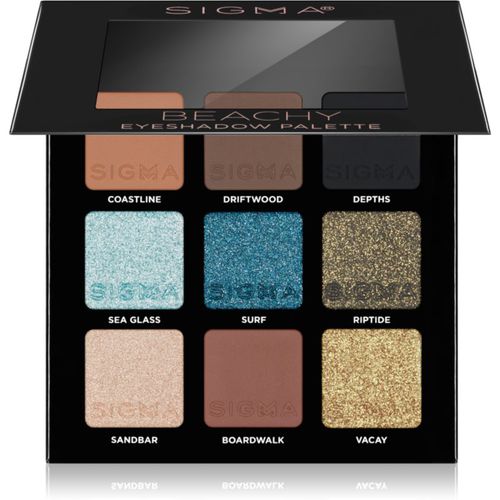 Party on The Go Lidschatten-Palette Farbton Beachy 9 g - Sigma Beauty - Modalova