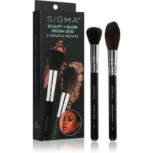 Brush Duo Beauty Sculpt + Glow set di pennelli (per un look perfetto) - Sigma Beauty - Modalova