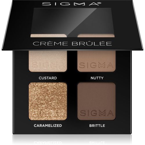 Quad Lidschattenpalette Farbton Crème Brûlée 4 g - Sigma Beauty - Modalova