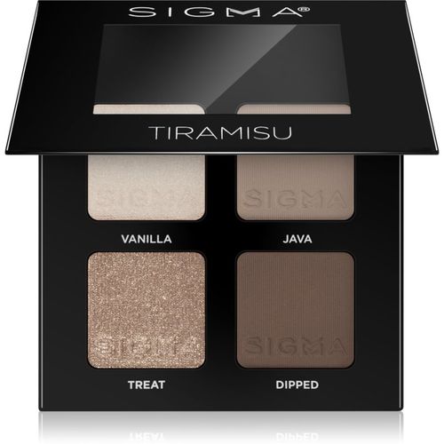 Quad palette di ombretti colore Tiramisu 4 g - Sigma Beauty - Modalova