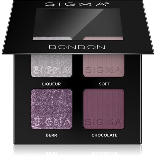 Quad paleta de sombras de ojos tono Bonbon 4 g - Sigma Beauty - Modalova