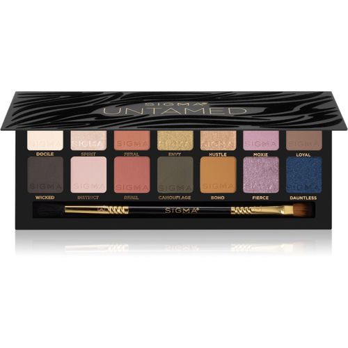 Untamed Eyeshadow Palette Lidschatten-Palette inkl. Spiegel und Pinsel 19.32 g - Sigma Beauty - Modalova