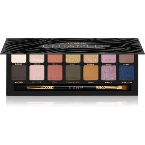 Untamed Eyeshadow Palette paleta de sombras de ojos con espejo y aplicador 19.32 g - Sigma Beauty - Modalova