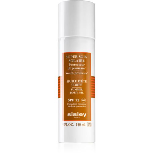 Super Soin Solaire aceite corporal bronceador SPF 15 150 ml - Sisley - Modalova