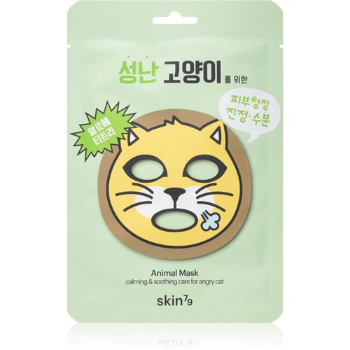 Animal For Angry Cat mascarilla hoja con efecto hidratante y calmante 23 g - Skin79 - Modalova