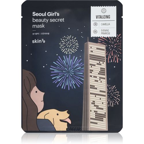 Seoul Girl's Beauty Secret mascarilla de tela reafirmante para contorno facial 20 g - Skin79 - Modalova