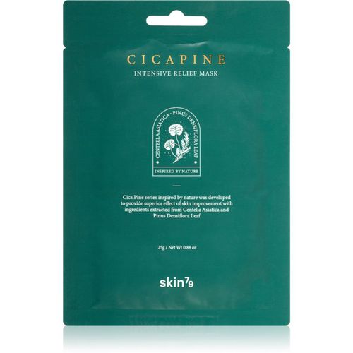 Cica Pine mascarilla facial calmante en forma de hoja con efecto humectante 25 g - Skin79 - Modalova